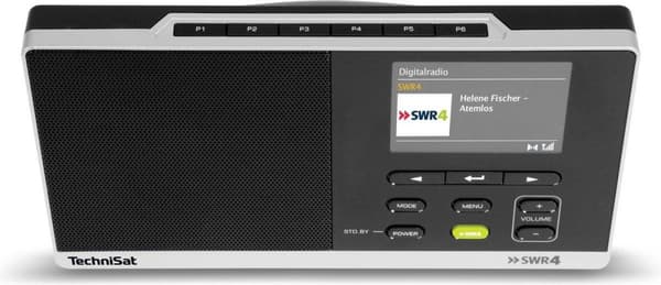 TechniSat DigitRadio 215 SWR 4 - Edition Transistor radio DAB+, FM Sort