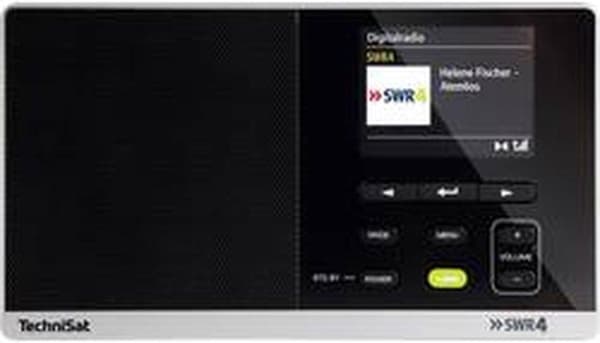 TechniSat DigitRadio 215 SWR 4 - Edition Transistor radio DAB+, FM Sort