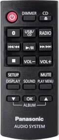 Miniatyrbild 3 av 9: Panasonic SC-PM250 Microset 20W Silver