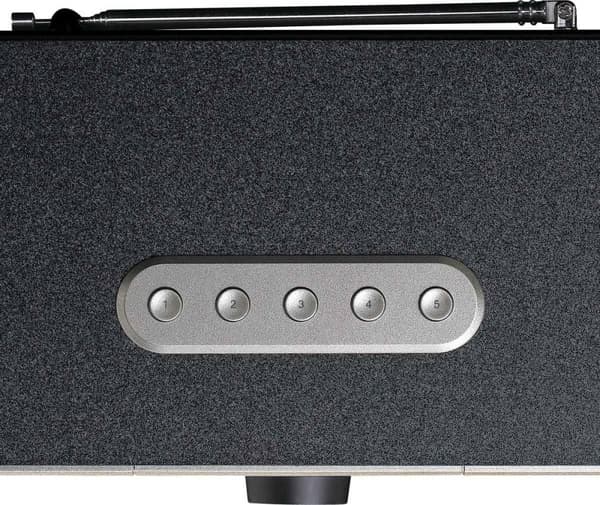 Lenco DAR-030BK - DAB Radio med Bluetooth og fjernbetjening - Sort