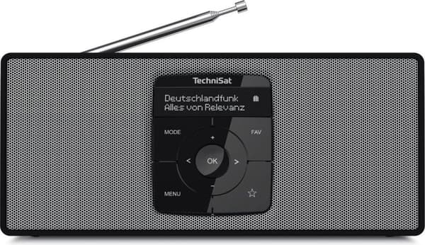 TechniSat DIGITRADIO 2 S DAB+ radio med bluetooth - Sort/Hvid