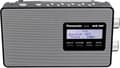 Miniatyrbillede 1 af 6: Panasonic RF-D10EG-K - Bærbar DAB+ Radio - Sort/Sølv