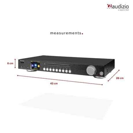 Ferrara internet radio with dab+/fm and cd player