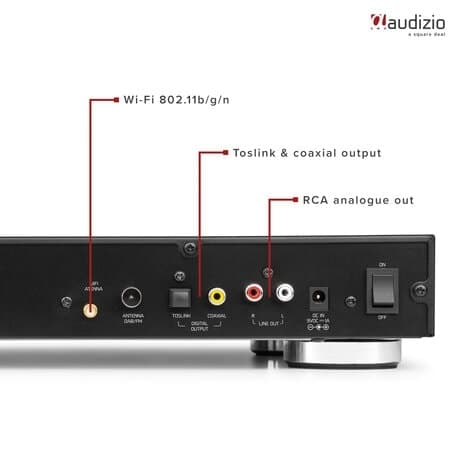 Ferrara internet radio with dab+/fm and cd player