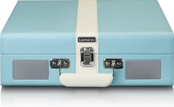 Classic Phono TT-110 - Pladespiller med Bluetooth og højtalere - Blå