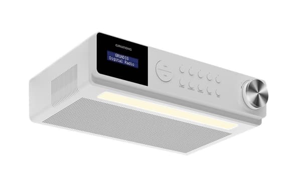 Grundig DKR 1000 BT DAB+ - DAB radio - 2 x 3 watt - hvid (GKR1010)