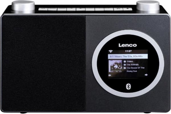 Lenco DIR-70BK - Internetradio med färgdisplay och Bluetooth - Svart