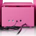 Miniatyrbillede 10 af 11: Lenco MC-013 - Stereosæt med CD-afspiller, AUX og klistermærkesæt - Pink
