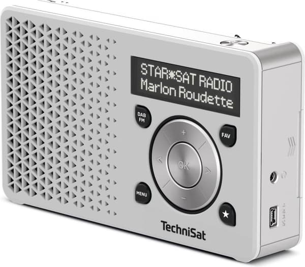 Technisat Digitradio 1 - hvid/sølv
