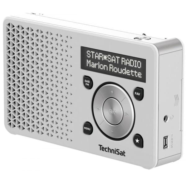 Technisat Digitradio 1 - hvid/sølv