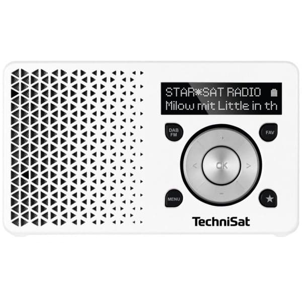 Technisat Digitradio 1 - hvid/sølv