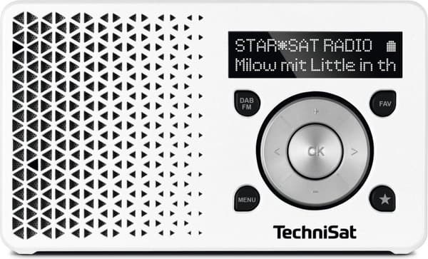 Technisat Digitradio 1 - valkoinen/hopea