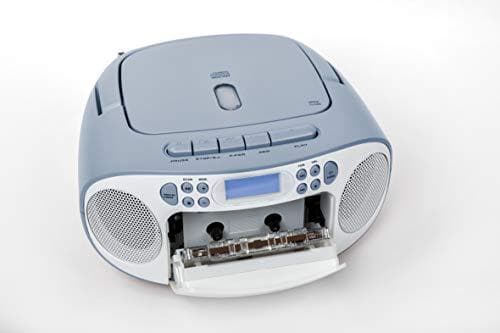 REFLEXION RCR2260 Bærbar CD-afspiller (RCR2260 HVID/BLÅ)