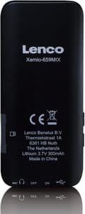 Pikkukuva 3 / 4: Lenco Xemio-659GY - MP3/MP4-soitin 4GB micro SD -kortilla, harmaa