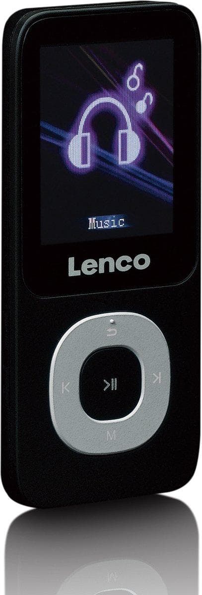 Lenco Xemio-659GY - MP3/MP4-soitin 4GB micro SD -kortilla, harmaa