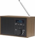Miniatyrbild 1 av 8: Denver DAB-46 / Retro FM-radio / DAB + / LCD-skärm / Larmfunktion / Mörkgrå
