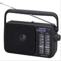 Miniatyrbild 4 av 6: Panasonic RF-2400DEG-K bärbar radio med handtag, nät- eller batteridrift svart & VARTA Longlife Power AA Mignon LR6 batteri (pack med 10) alkaliskt ba