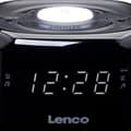 Miniatyrbild 4 av 10: Lenco CR-12BK - Klockradio med dimmerfunktion och nattljus - Svart