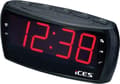 Miniatyrbillede 3 af 3: Ices ICR-230 Clock Radio - Sort