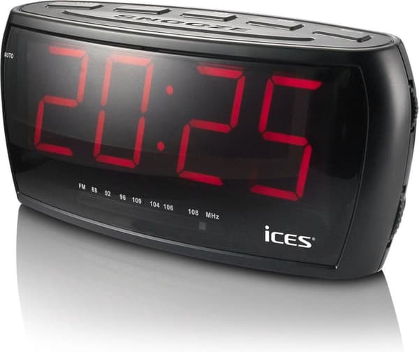 Ices ICR-230 Clock Radio - Sort