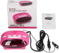 Miniatyrbillede 9 af 11: Ices ICR-210 Pink - Clock Radio - Radio - Sleeptimer - FM Tuner