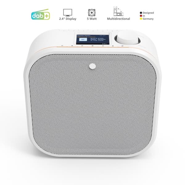 Hama "DR350" digitaalinen radio, FM/DAB/DAB+, valkoinen