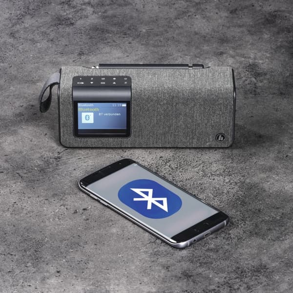 Hama Digital Radio "DR200BT", FM/DAB/DAB+/Bluetooth®/akkuvirta