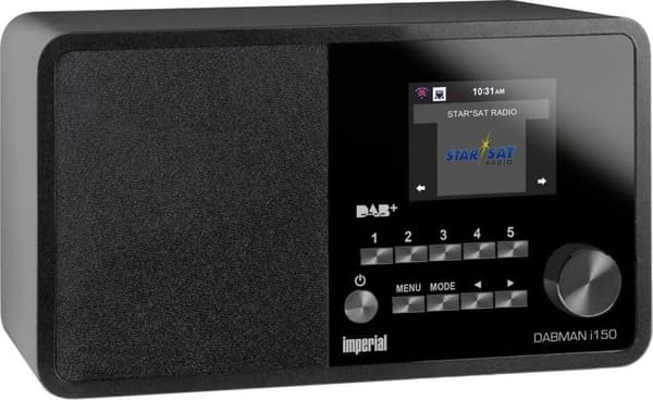 Imperial DABMAN i150 - internetradio med DAB+ - Sort