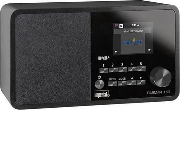 Imperial DABMAN i150 - Internet-radio DAB+:lla - musta