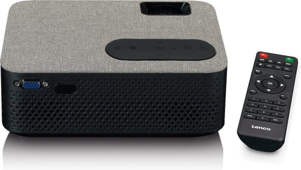 Lenco LPJ-700BKGY - LCD-projektori Bluetoothilla
