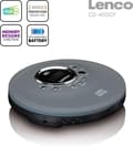 Pikkukuva 5 / 11: Lenco CD-400GY Discman - Kannettava CD-MP3-soitin DAB+:lla ja FM-radiolla - Iskunkestävä ja ladattava - Antrasiitti