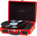 Miniatyrbillede 1 af 7: Denver Retro Pladespiller - Indbyggede højttalere - Digitalisering - Auto-stop funktion - Phono - VPL120 - Rød