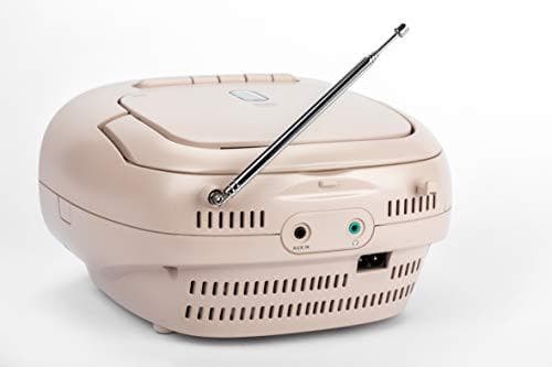 REFLEXION RCR2260 Portable CD Player (RCR2260 WHITE/PINK)