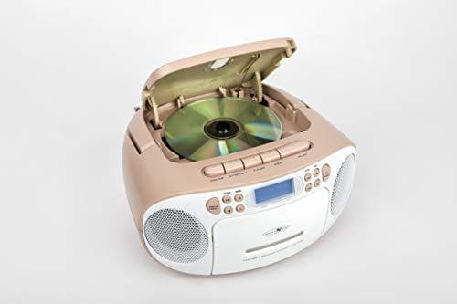 REFLEXION RCR2260 Portable CD Player (RCR2260 WHITE/PINK)