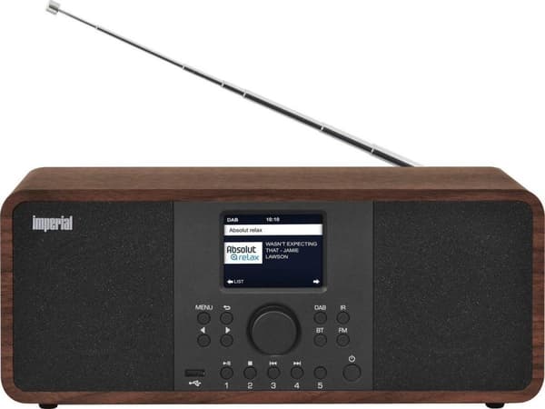 Imperial Dabman i205 - DAB+ - Internetradio - Bluetooth - Træ
