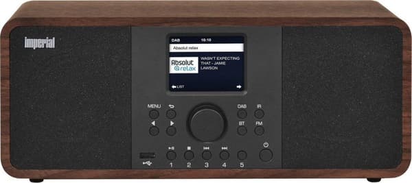 Imperial Dabman i205 - DAB+ - Internetradio - Bluetooth - Træ