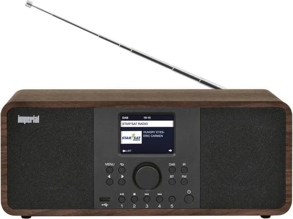 Imperial Dabman i205 - DAB+ - Internetradio - Bluetooth - Træ