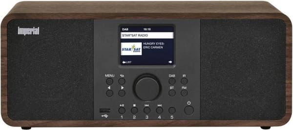 Imperial Dabman i205 - DAB+ - Internetradio - Bluetooth - Træ