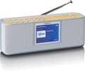 Pikkukuva 7 / 10: Lenco PDR-046 - Kannettava DAB-radio - 6 wattia - valkoinen, bambu (A004884)