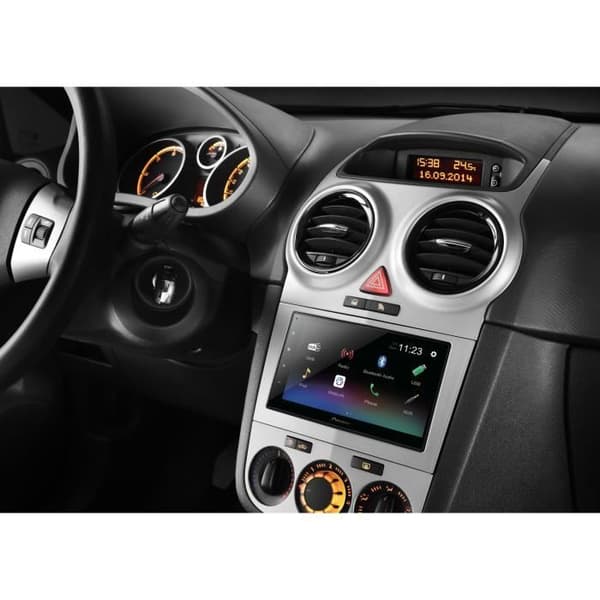 AutRadio - Pioneer - DMH -A340DABDAB - USB - 2 DIN - Skärm 6.8 Kapacitiv Type - Bluetooth - DAB+