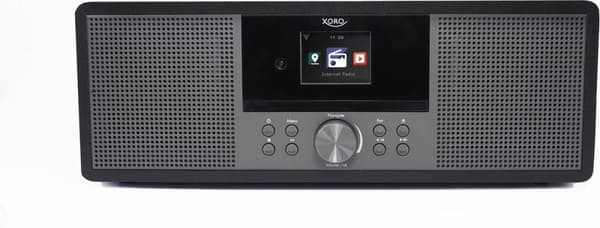 Xoro HMT 600 V2 allt-i-ett stereo internetradio, svart (SAT100822)