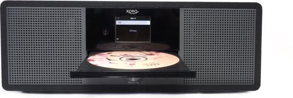 Xoro HMT 600 V2 allt-i-ett stereo internetradio, svart (SAT100822)