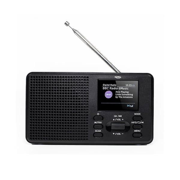 Xoro DAB 142 - Bærbar - Digital - DAB,DAB+,FM - 3 W - 6,1 cm (2,4") - 3,5 mm (XOR400907)