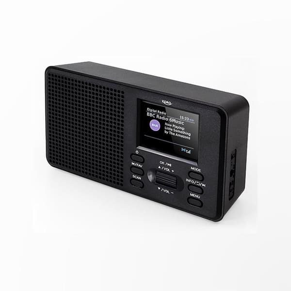 Xoro DAB 142 - Bærbar - Digital - DAB,DAB+,FM - 3 W - 6,1 cm (2,4") - 3,5 mm (XOR400907)