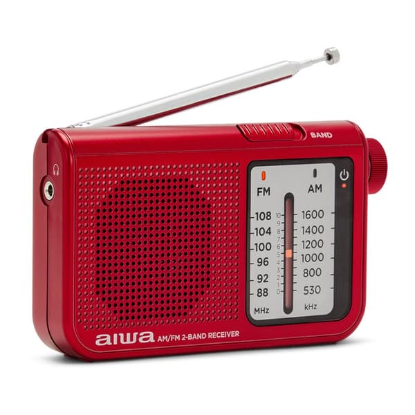 Transistorradio Aiwa AM/FM Rød