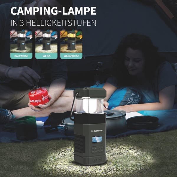 Albrecht DR 114 DAB+ udendørs campingradio (27912)