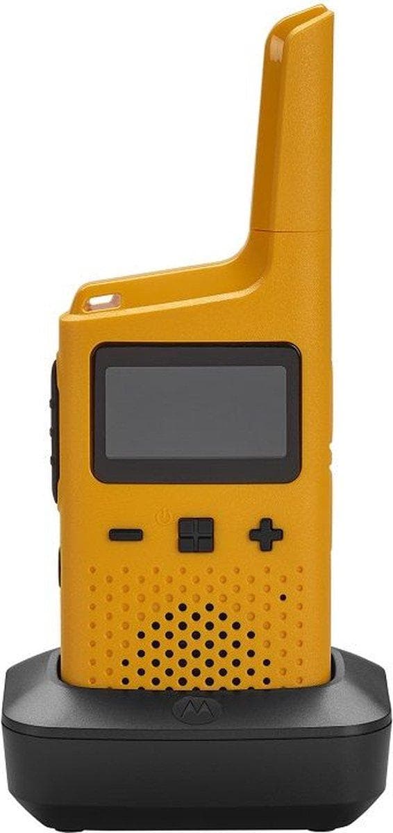 Motorola T72 walkie talkie 16 kanaler, gul
