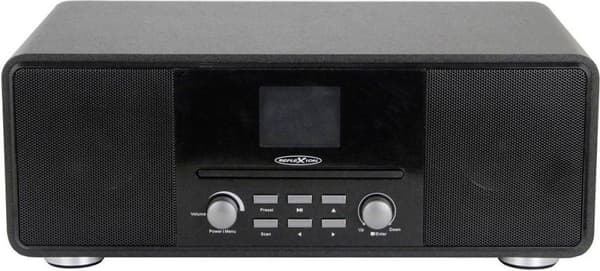 Reflexion HRA19DAB/BK Pöytäradio DAB+, FM AUX, Bluetooth, CD Musta