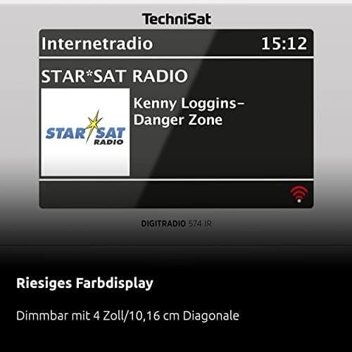 TechniSat DigitRadio 574 IR si DAB+/FM/internetradio med 10,20 cm (4") farvedisplay Blueto. (0001/2951)