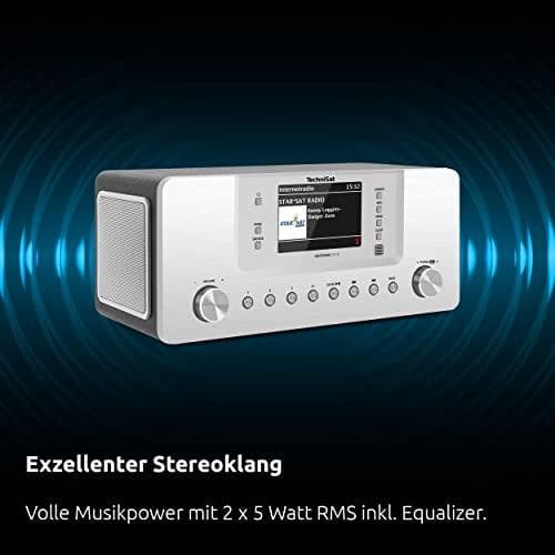 TechniSat DigitRadio 574 IR si DAB+/FM/internetradio med 10,20 cm (4") farvedisplay Blueto. (0001/2951)